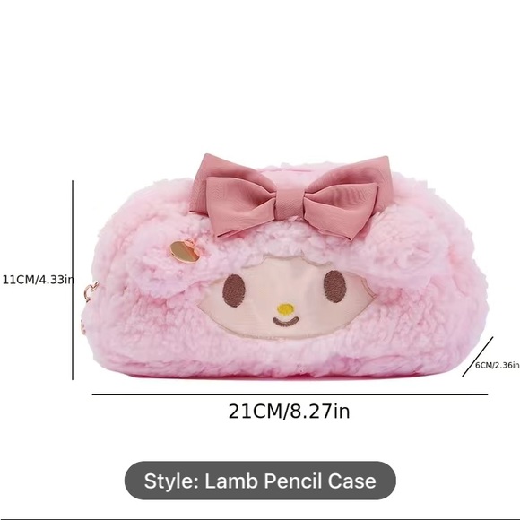 SANRIO HELLO KITTY PENCIL CASE FILLED 6 pencils ✏️ ✏️✏️✏️✏️✏️✏️✏️✏️ - Picture 12 of 12